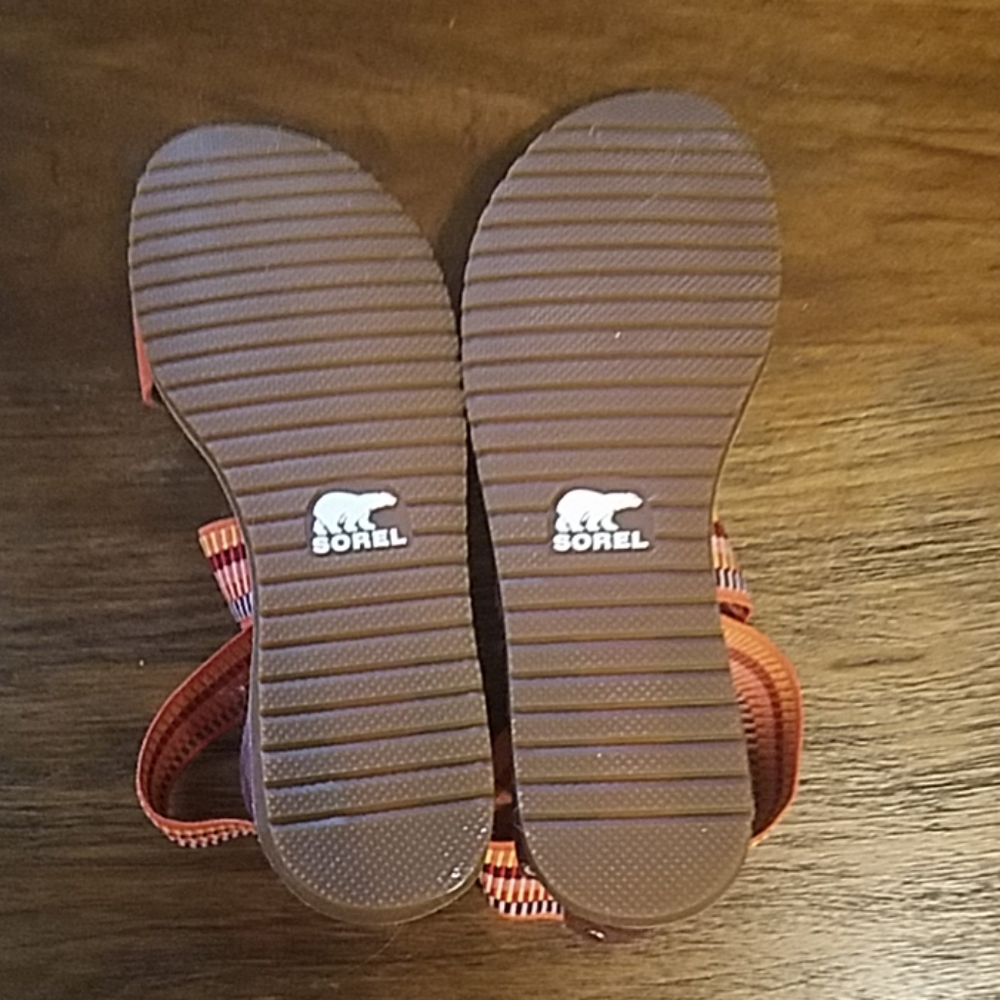NWT Sorel Ella sandals size 11 in Zing color - Picture 4 of 6